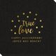 Confetti Dots True Love Linen Like Napkins Image 2 of 2